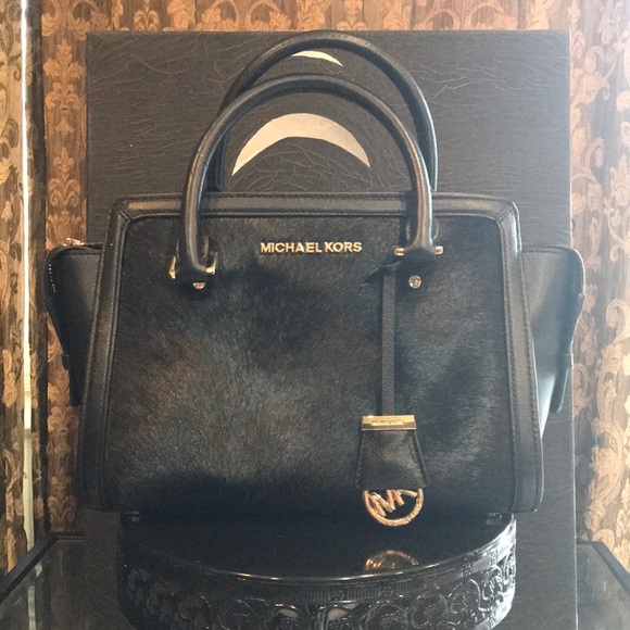 Michael Kors Handbags - Authentic Michael Kors Selma Satchel Bag